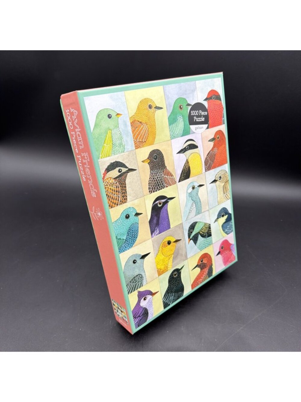 NEW Galison Geninne Zlatkis 1000-pc Puzzle "Avian Friends" w Poster sz 27x20